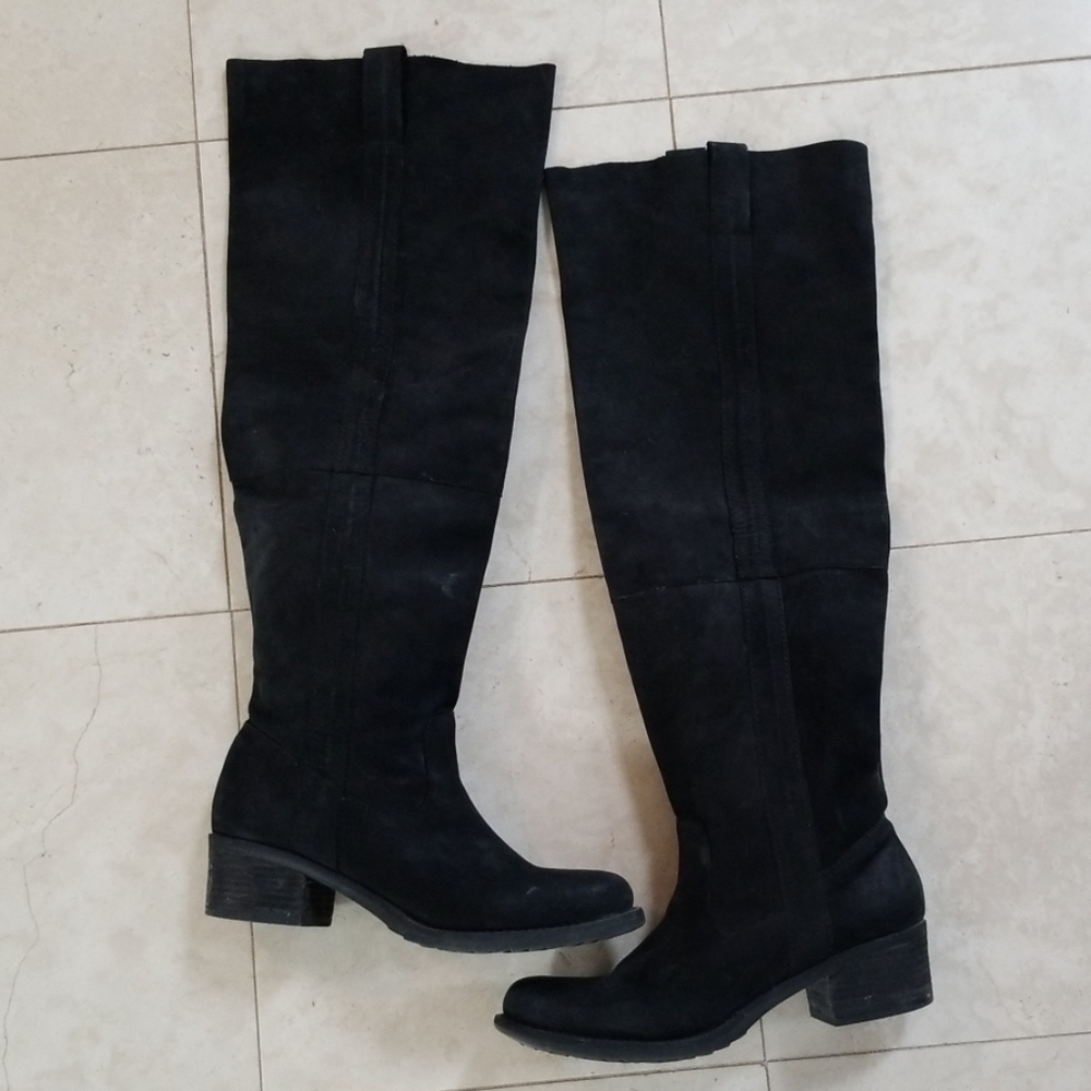 Steve Madden leather boots us 9